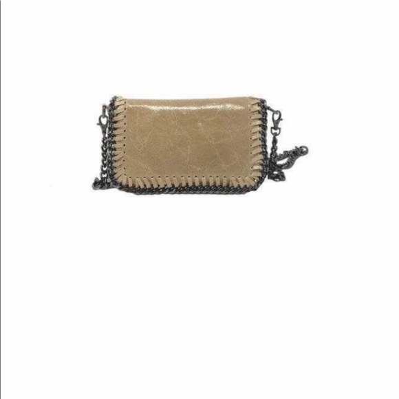 shop sofia Handbags - Shop Sofia Hazel champagne crossbody shoulder bag